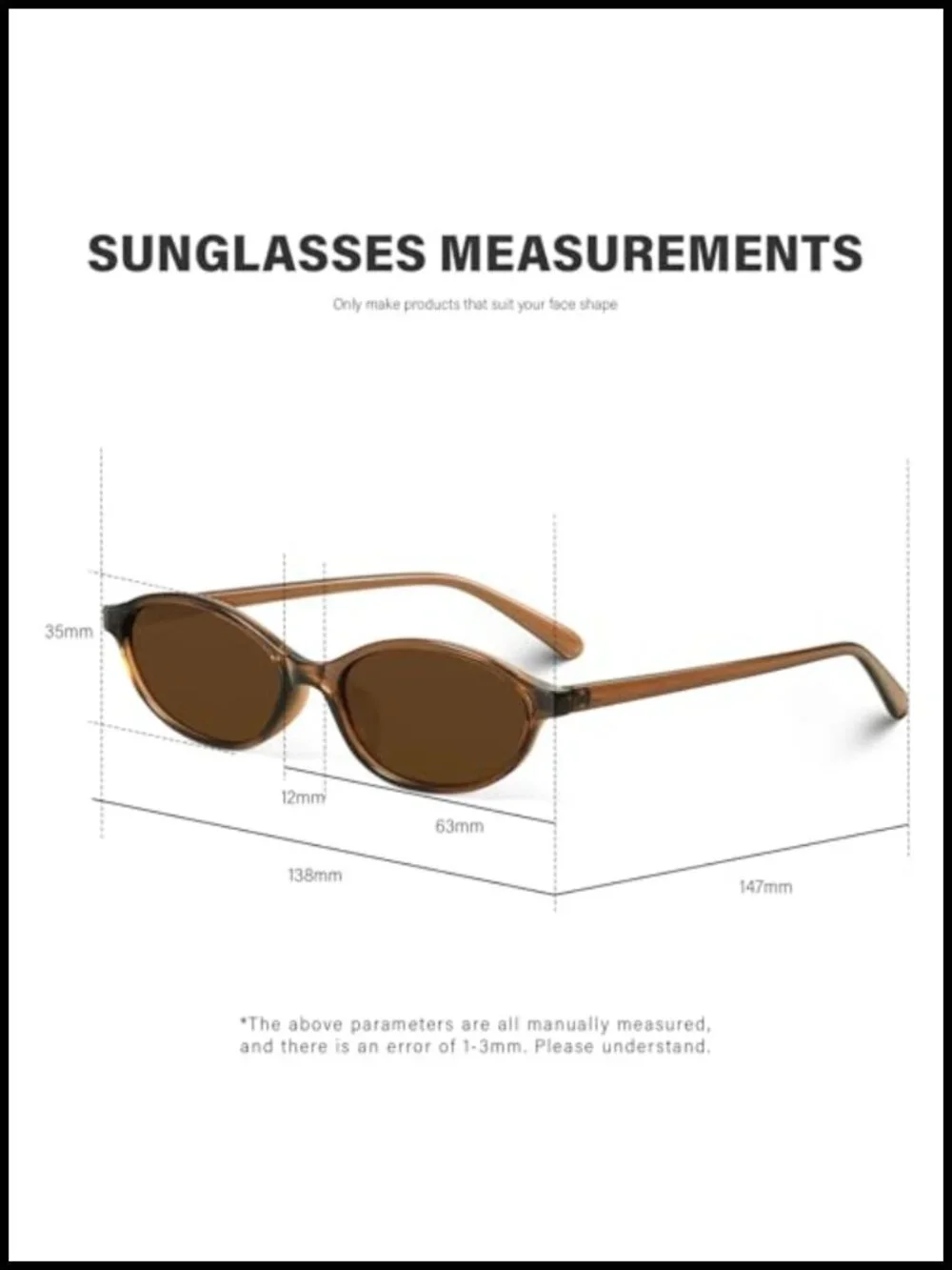 Retro Oval Cat Eye Sunglasses UV Protection Narrow Shades Y2K Trendy